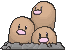 Pokémon - Dugtrio