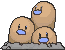 Shiny Dugtrio