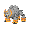 Shiny Iron Boulder