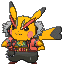 Shiny Pikachu-Rock-Star